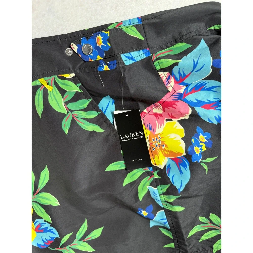 Lauren Ralph Lauren shorts plus Womens Tropical Floral Board resort pool 16W